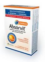 Absorvit Energia 30 comprimidos