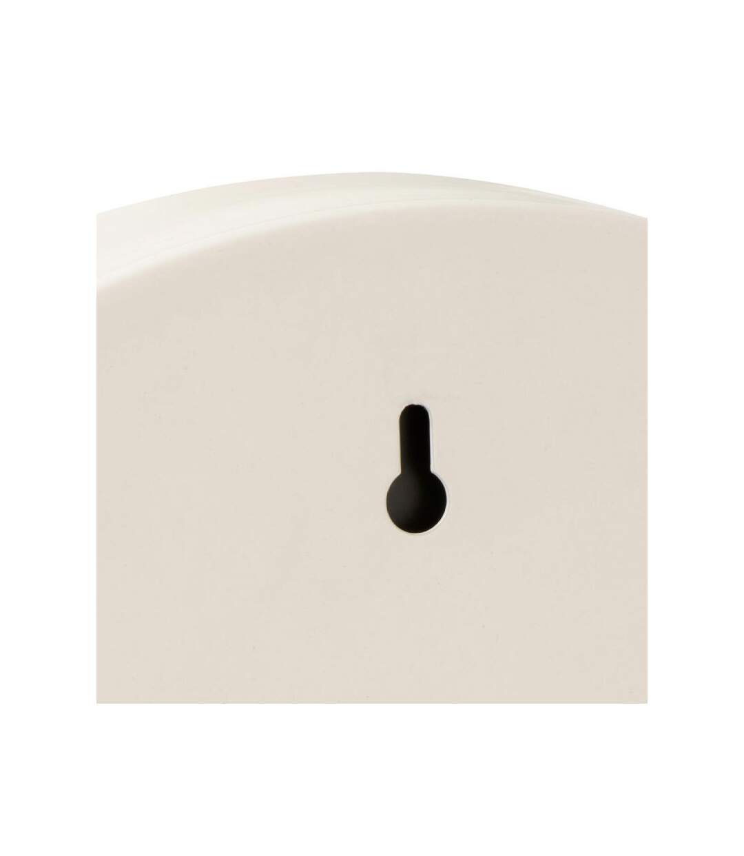 Paris Prix - Miroir Mural Rond Déco bord Métal 40cm Blanc