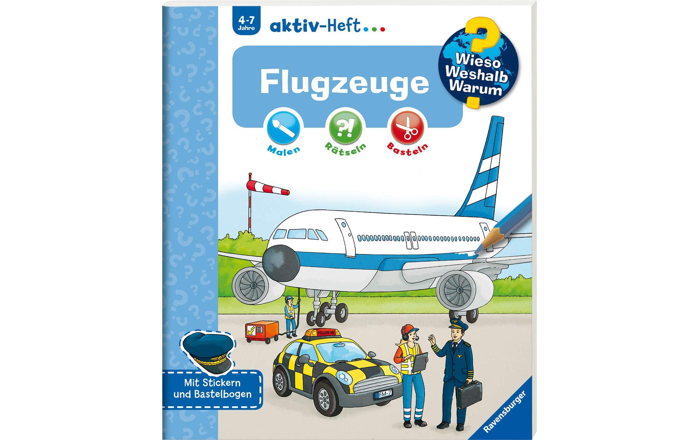 Kinder-Sachbuch WWW Aktiv-Heft FlugzeugeKinder-Sachbuch