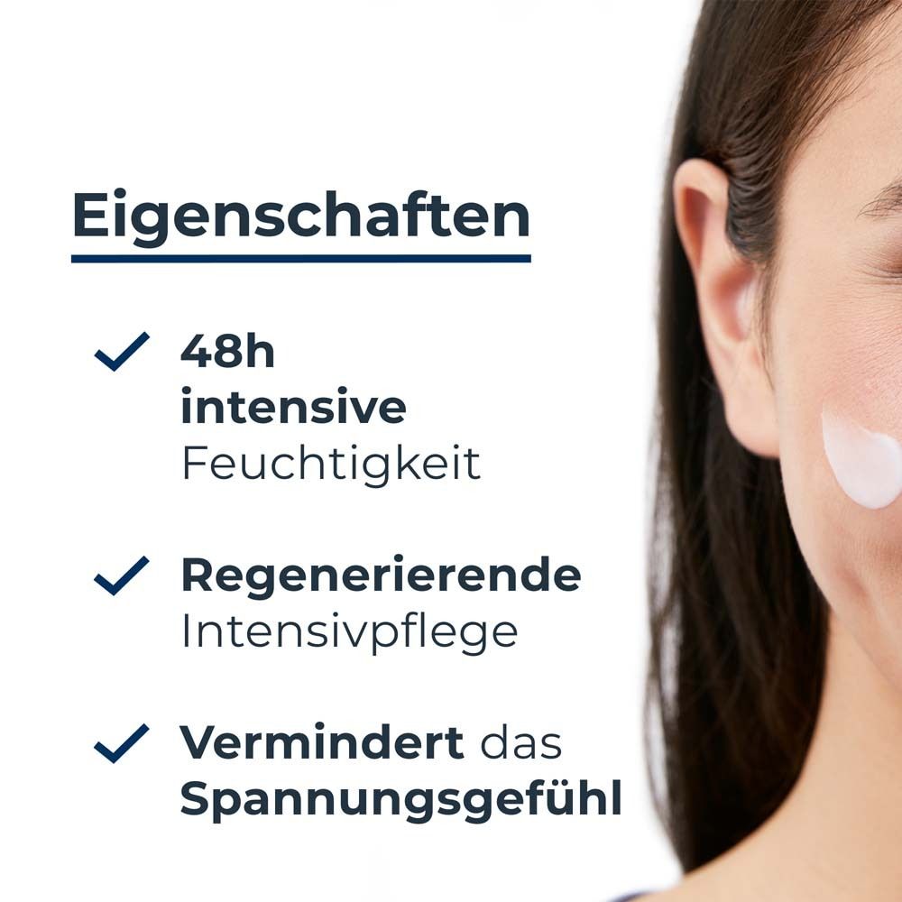 Eucerin® UreaRepair Nacht Gesichtscreme – Intensive Gesichtspflege bei trockener bis sehr trockener Haut - Jetzt 3€ sparen mit Code 