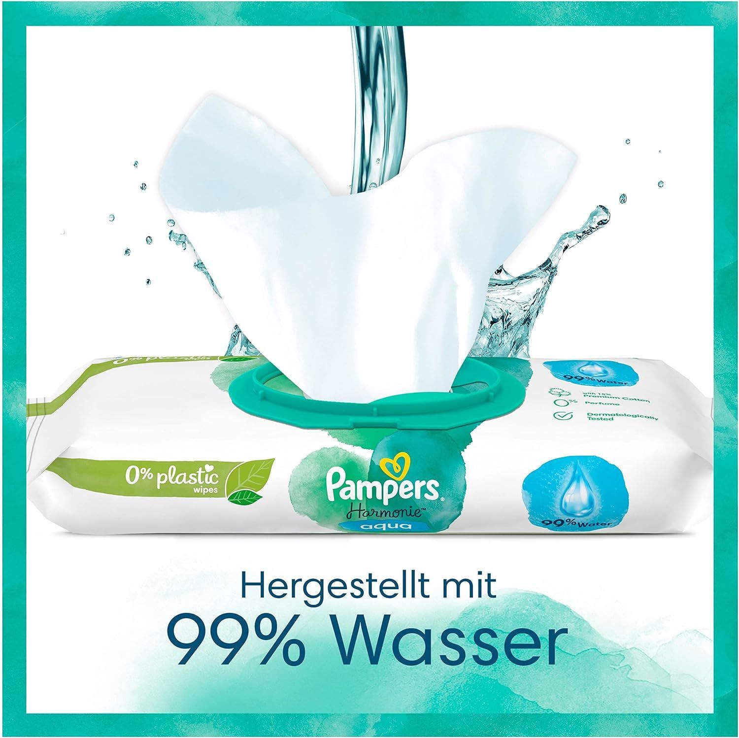 Pampers Harmonie Aqua Baby Feuchttücher