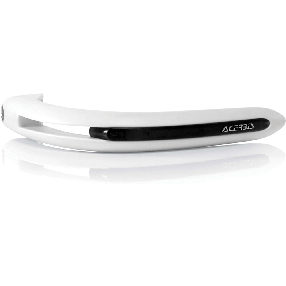 Acerbis - Protège-mains Dual Road sans kit de montage Argent / Blanc