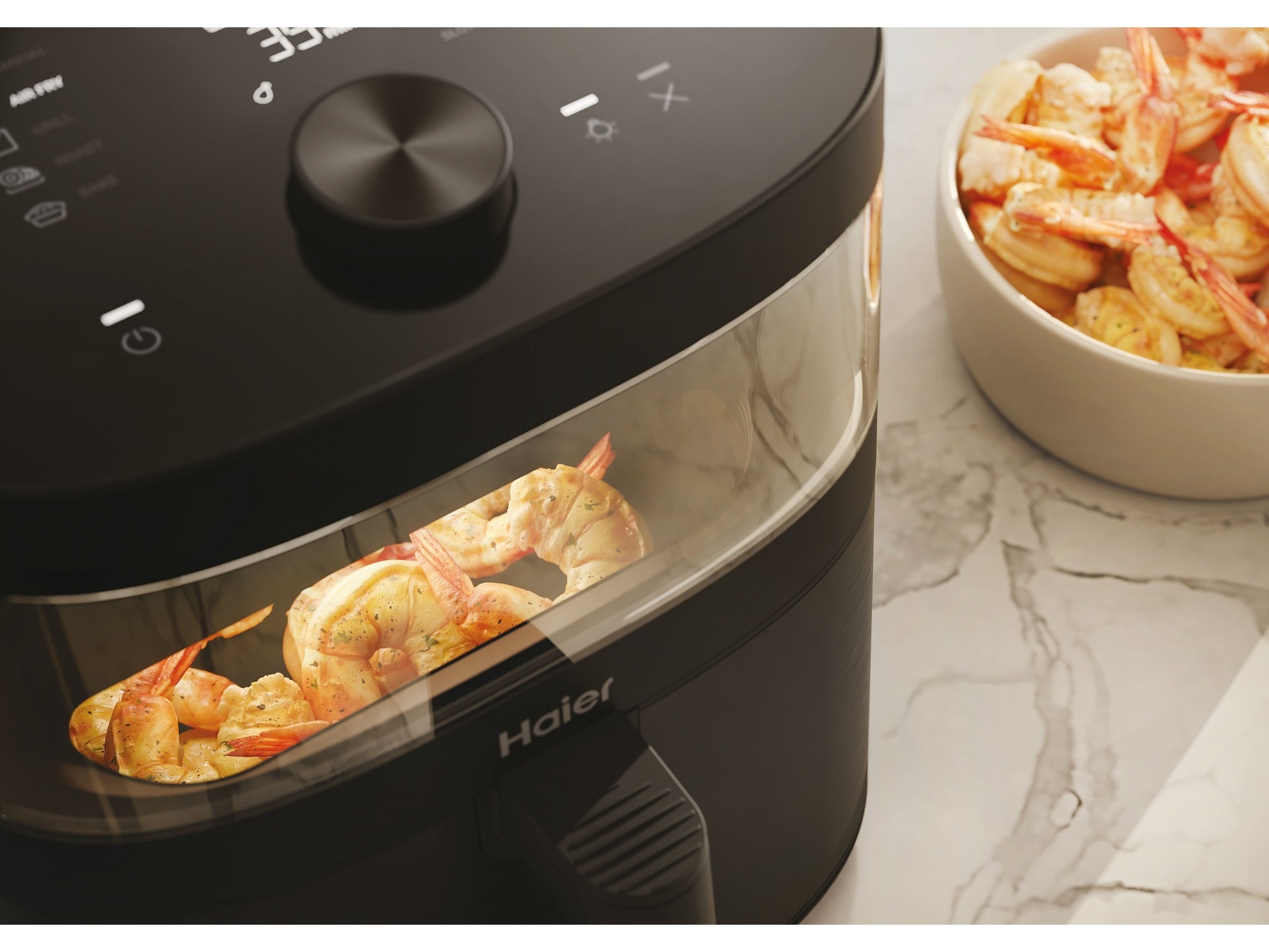 FRITADEIRA SEM ÓLEO HAIER HAF5TWA3 011 SÉRIE 5 (7L COM ACESSÓRIOS)
