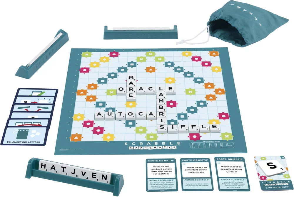 SCRABBLE CLASSIQUE 2 EN 1