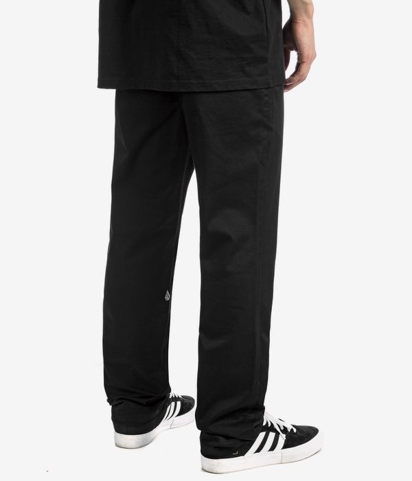 Volcom Frickin Slim Stretch Hose (black) online kaufen | skatedeluxe