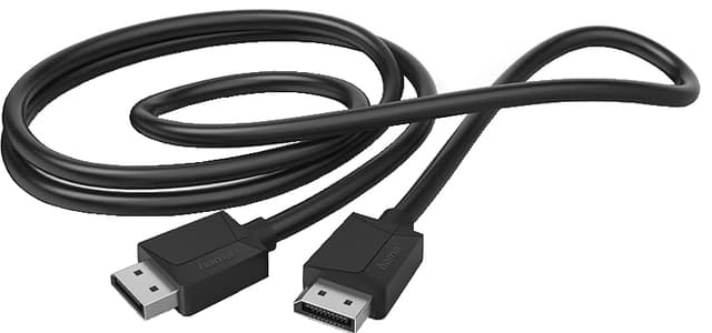 Kabel DisplayPort 1.2 Ultra-HD 4K 1.5m Sort