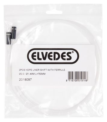 Câble de Transmission Elvedes Inner Liner 750 mm (x2)