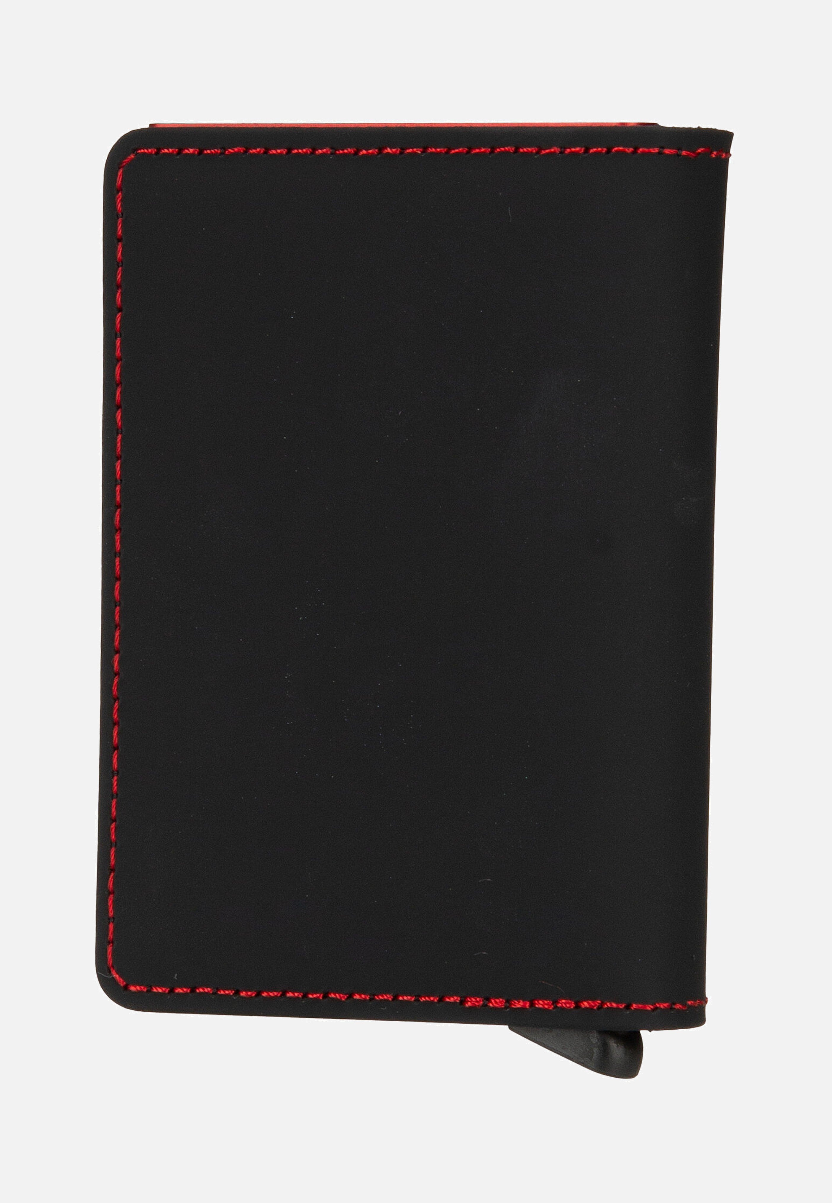 Slimwallet Matte Black & Red - Portemonnaie