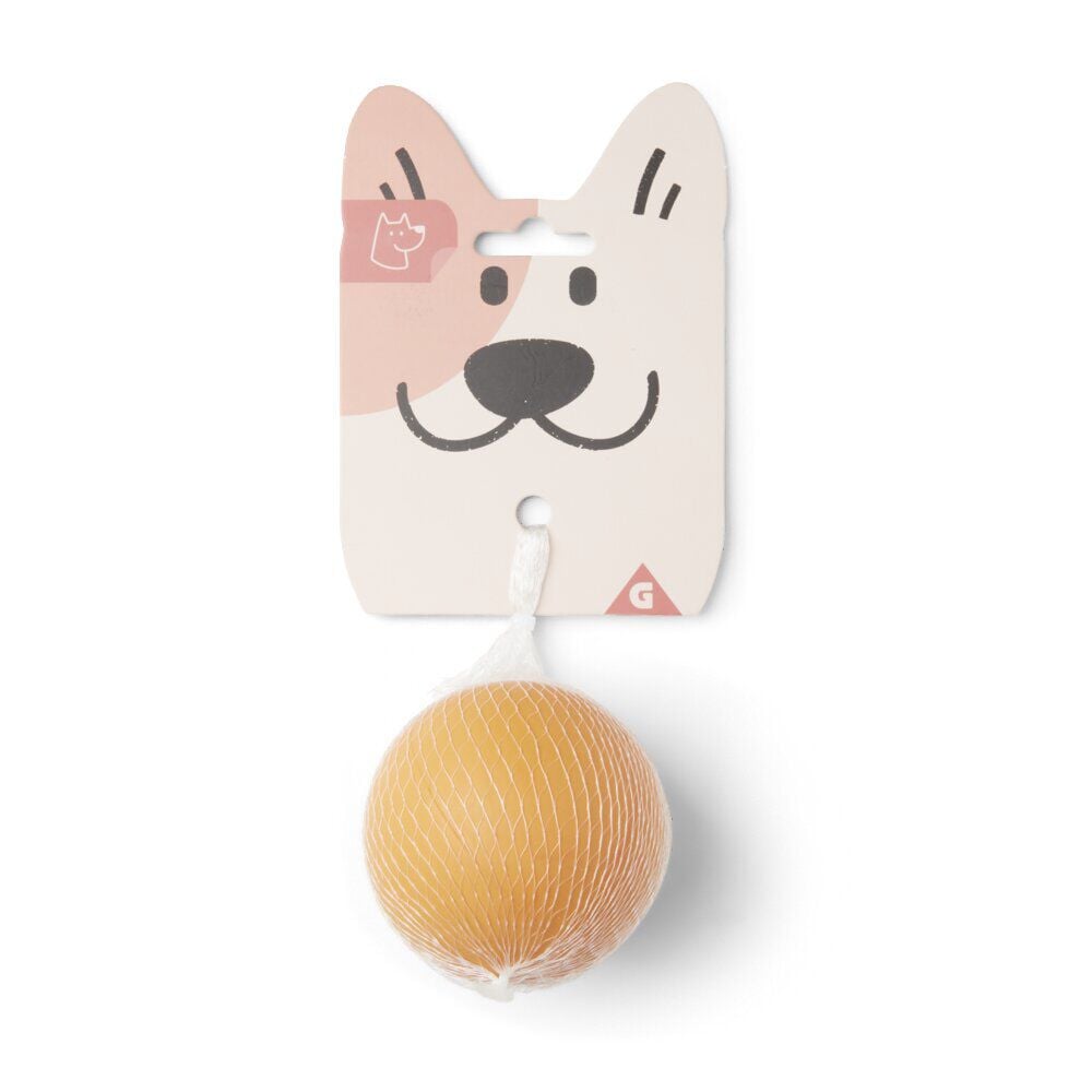 Jouet pour chien balle solide bleue Ø7,5cm
