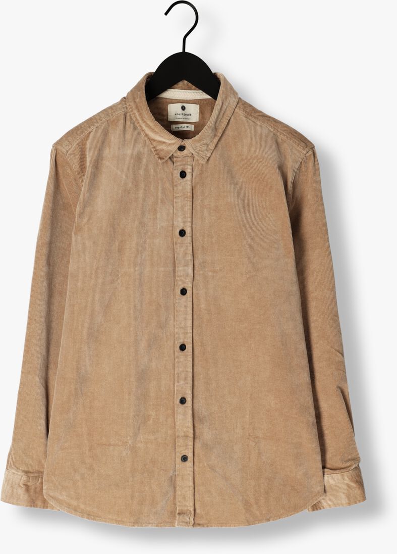 ANERKJENDT beige anerkjendt overshirt akleif corduroy shirt