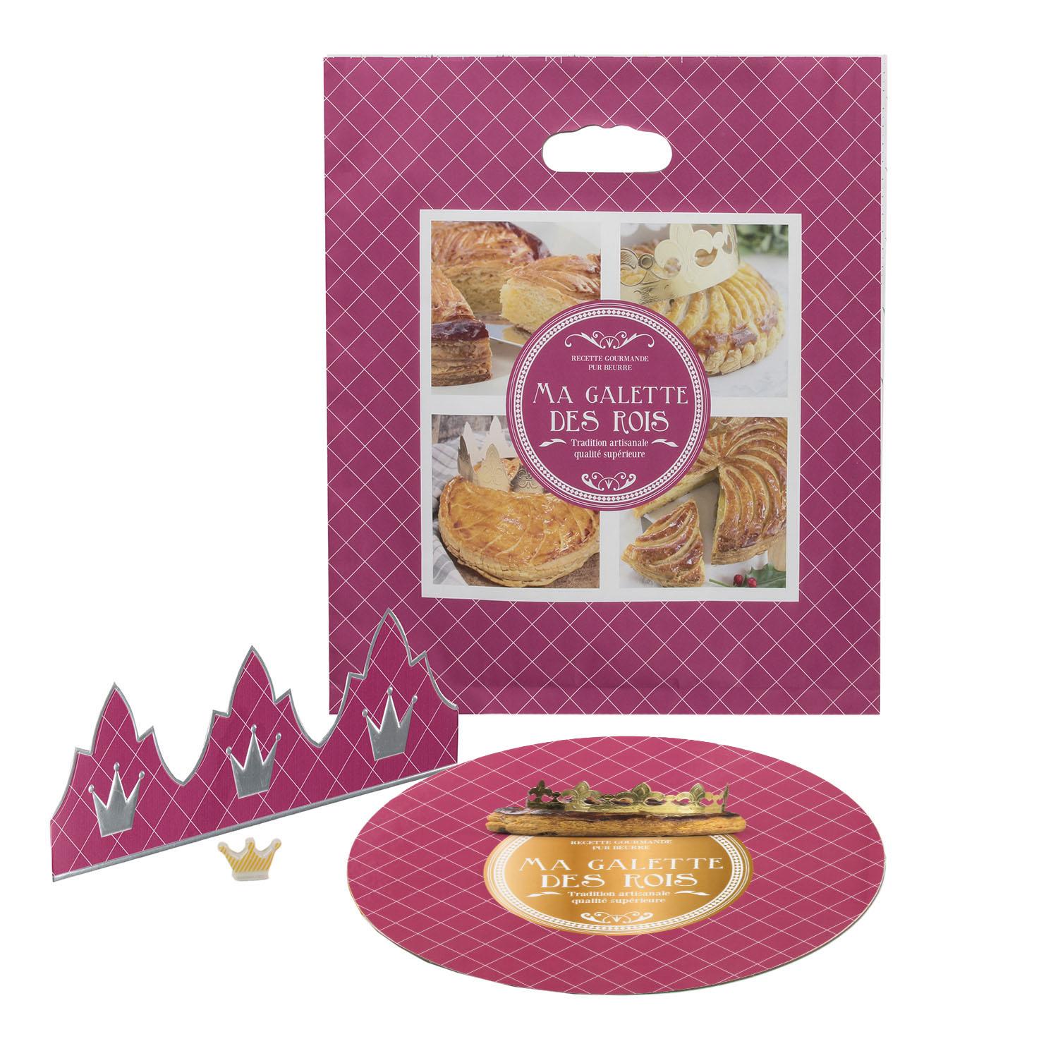 FEVE GALETTE ROIS COURONNE SUPPORT