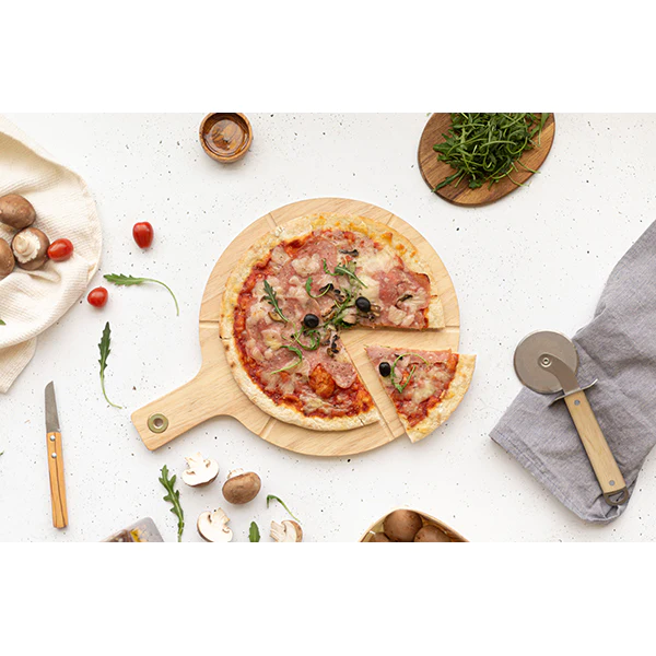 Set à pizza planche et roulette Livoo