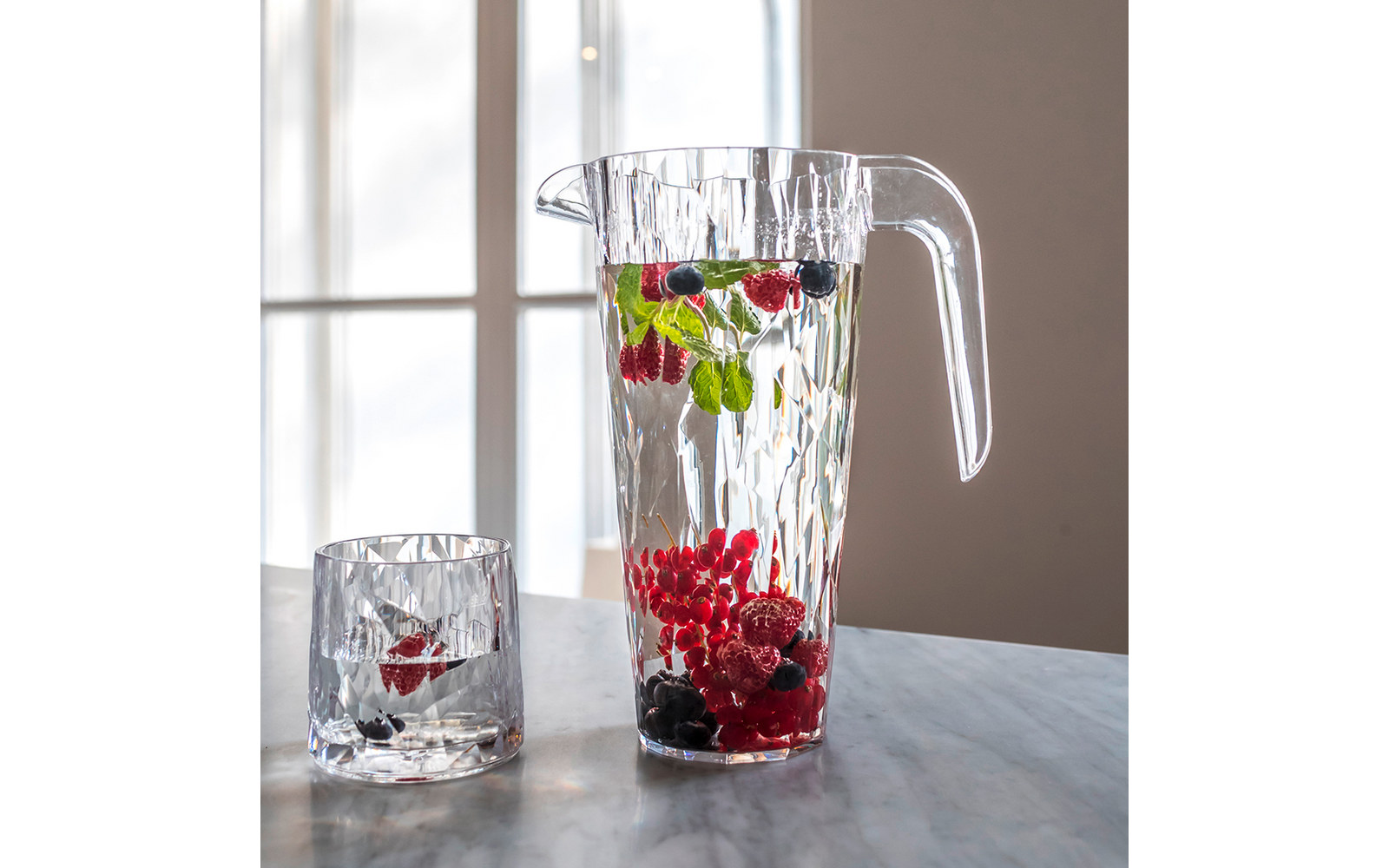 Koziol Superglas Kanne 1,5l CLUB PITCHER crystal clear