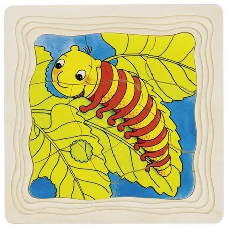 goki Schichtenpuzzle Die Raupe