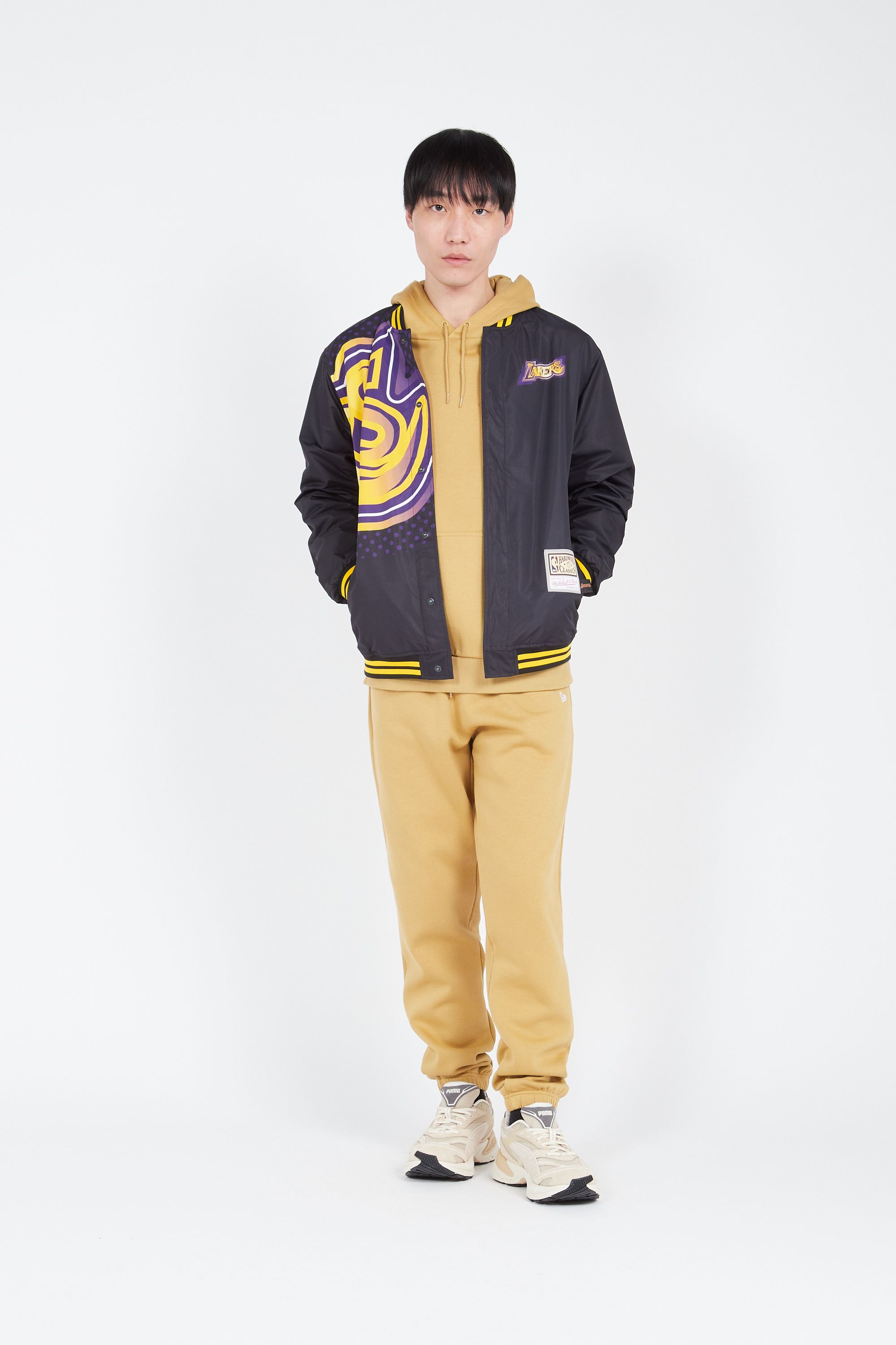 MITCHELL & NESS Veste OJBF5902-LALYYPPPBLCK BIG Noir