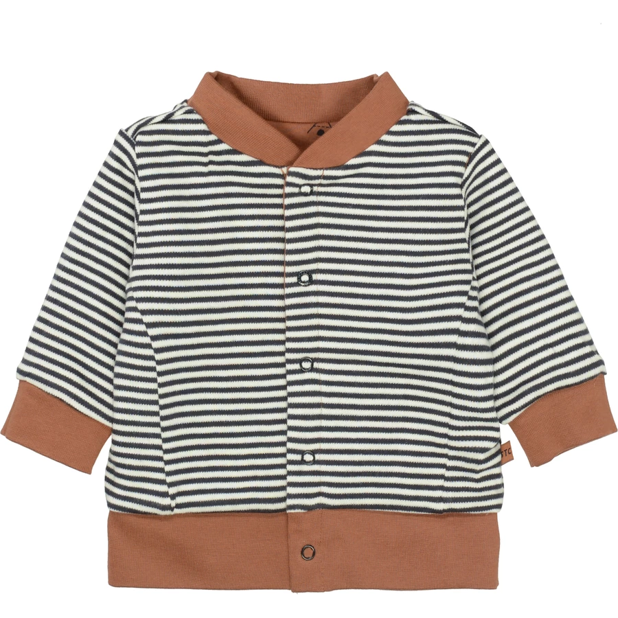 STACCATO Wendejacke Haselnuss gemustert