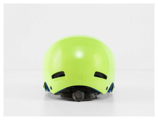 Casque Bontrager Jet WaveCel Vert vis / Bleu royal Adolescent