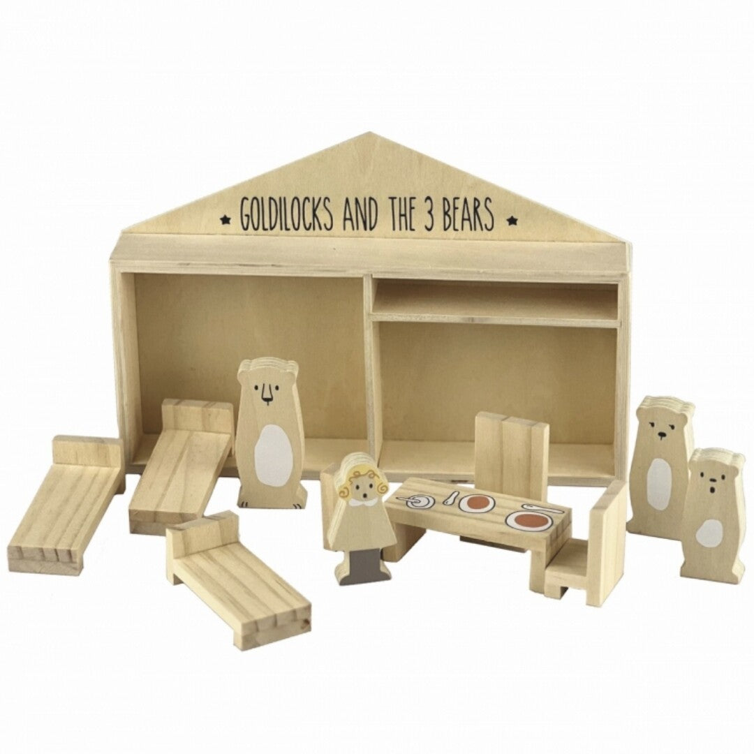 Egmont toys speelset goudlokje en de drie beren
