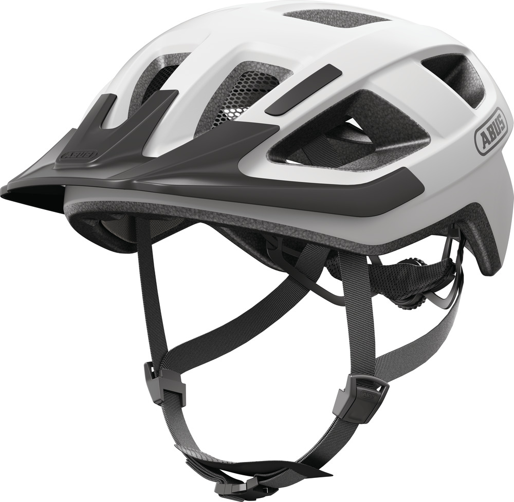 Abus Aduro 3.0 Cykelhjelm Polar White