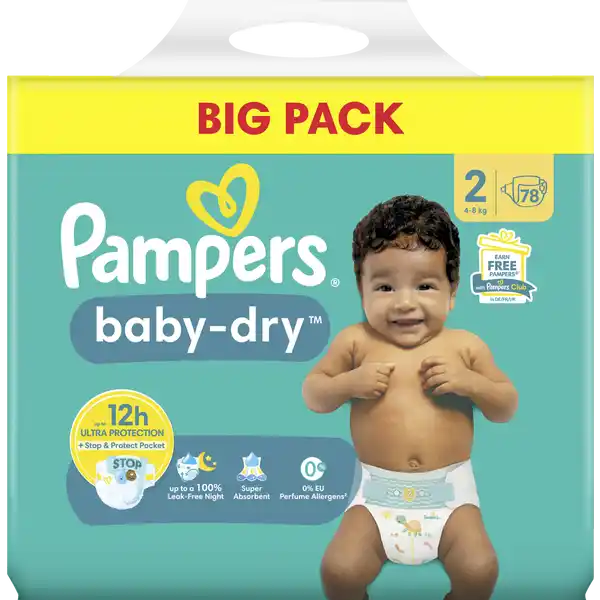 baby-dry Windeln Gr. 2 (4-8kg) Big Pack