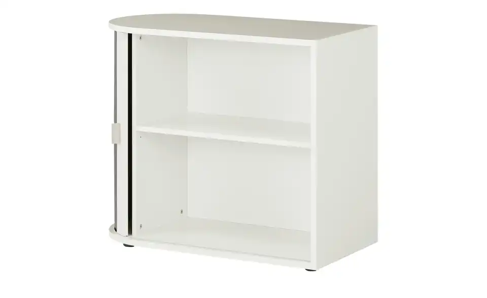 Jalousieschrank Euphrat 86 cm 69 cm Weiß, Graphit
