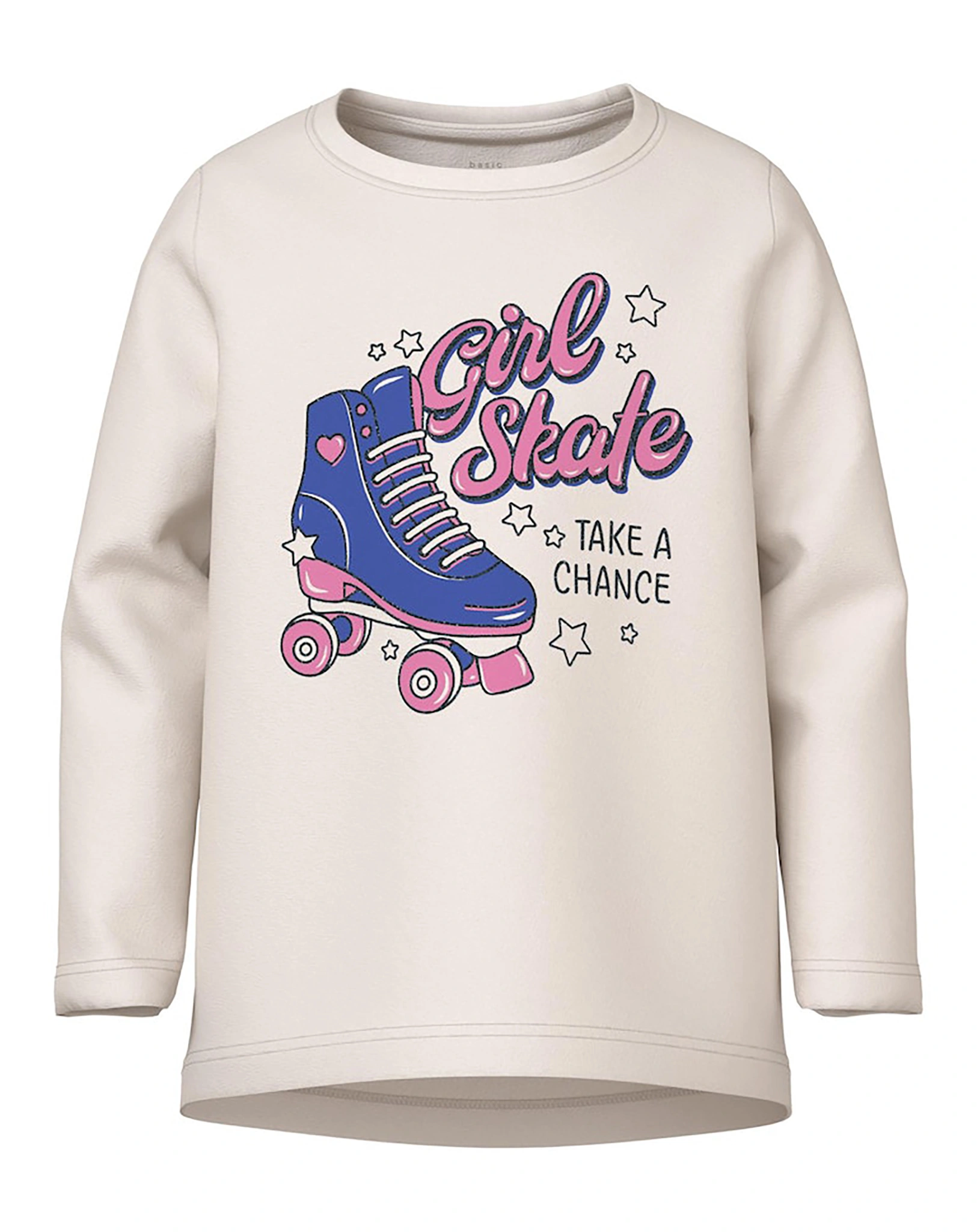 Langarmshirt NMFVIOLET in jet stream