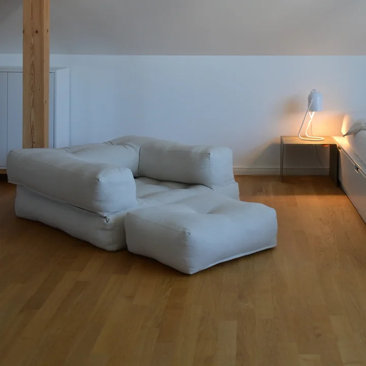 Karup Design - Cube Schlafsessel, 90 x 190 cm, dunkelgrau (734)