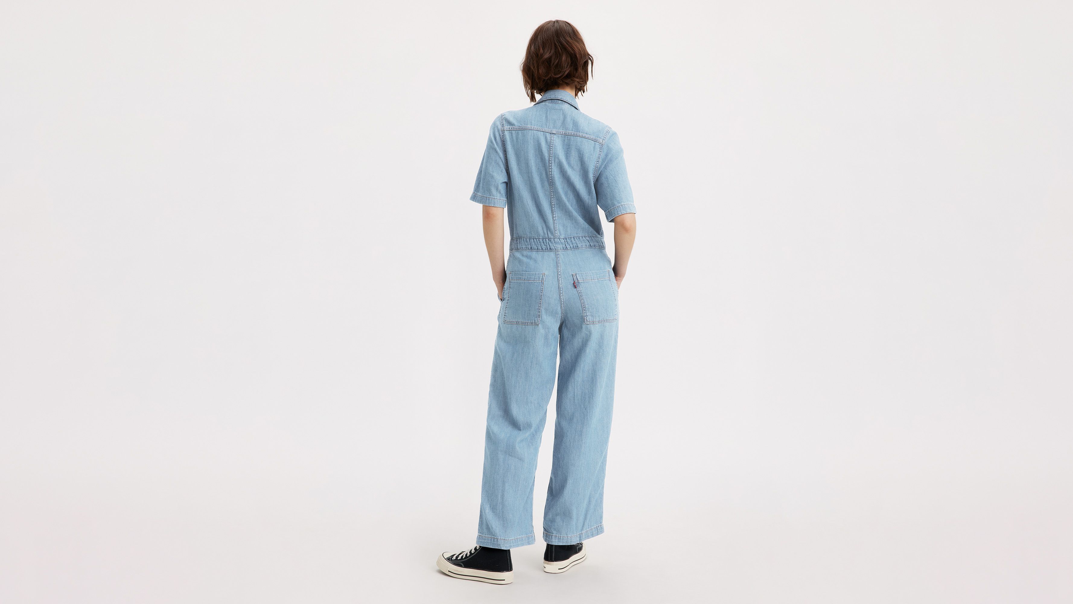Combinaison manche courte Heritage - Glad To Meet You - Bleu