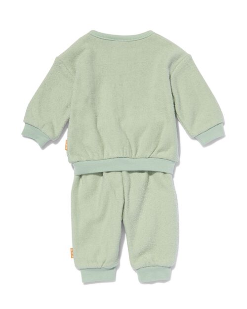 ensemble nouveau-né vert