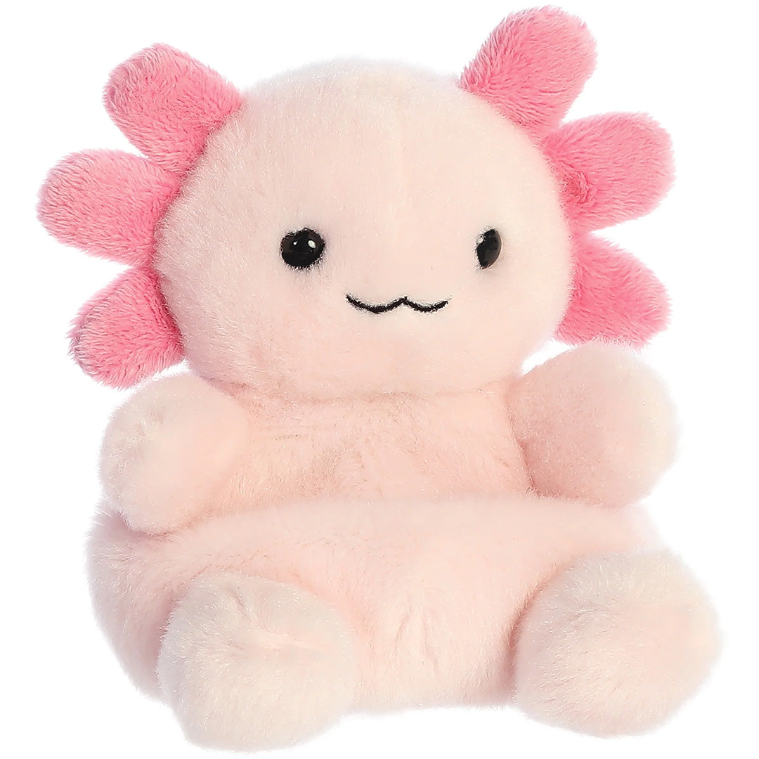 palm pals knuffelaxolotl ax - 13 cm