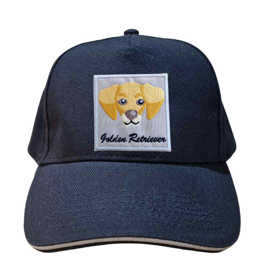 BONÉ PARA CÃES GOLDEN RETRIEVER