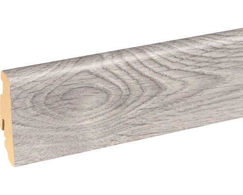SKANDOR plint, eiken, grijs gekalkt, FOEI469 FU60L, 19 x 58 x 2400 mm