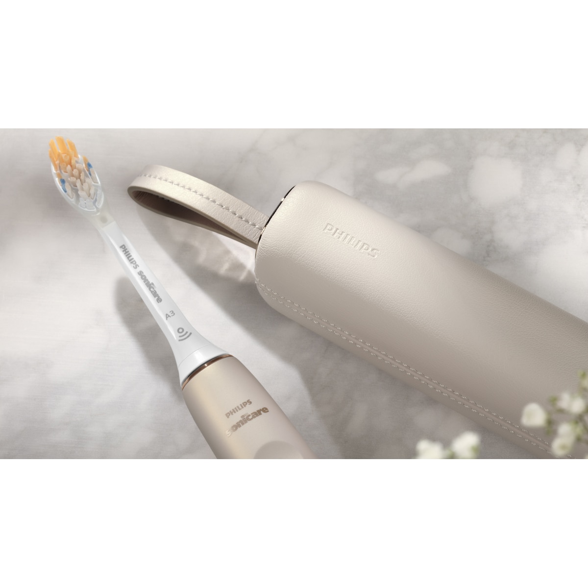 Philips Sonicare Prestige 9900 elektrisk tannbørste HX999211 (champagne)