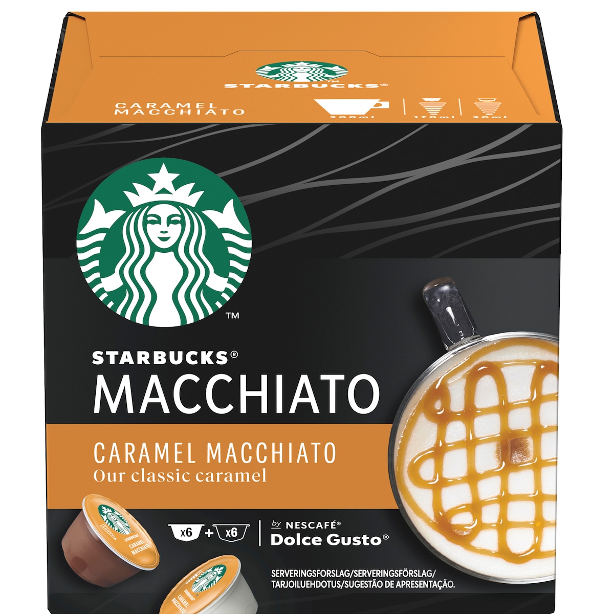 Nescafé Dolce Gusto Genio S Plus kapselmaskin Starbucks-samlepakke
