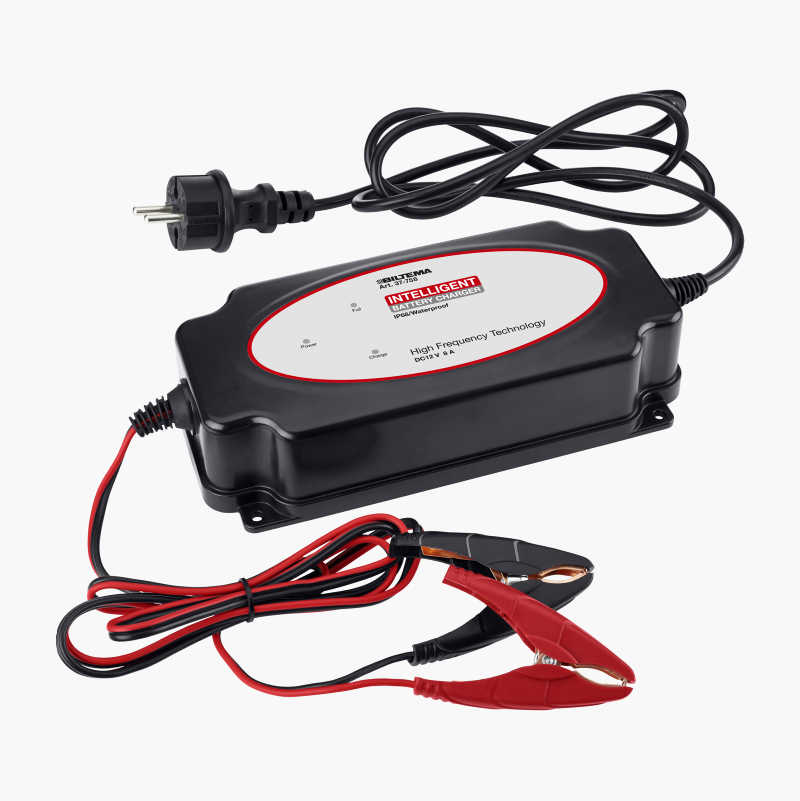Batterilader IP68, 12 V, 8 A