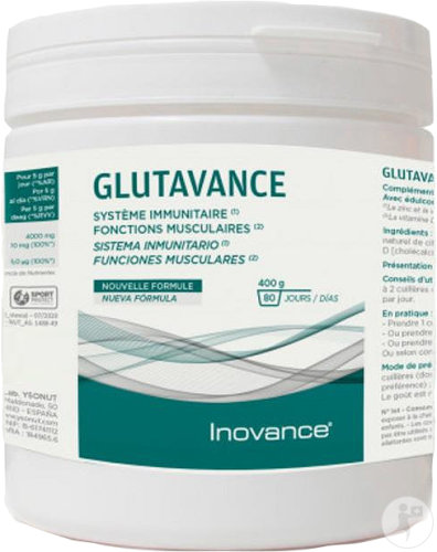 Inovance Glutavance Stevia Pot 400g