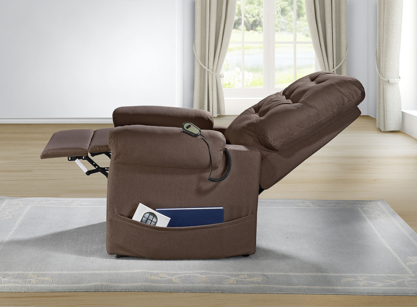 TV-Sessel mit Motor und Aufstehhilfe