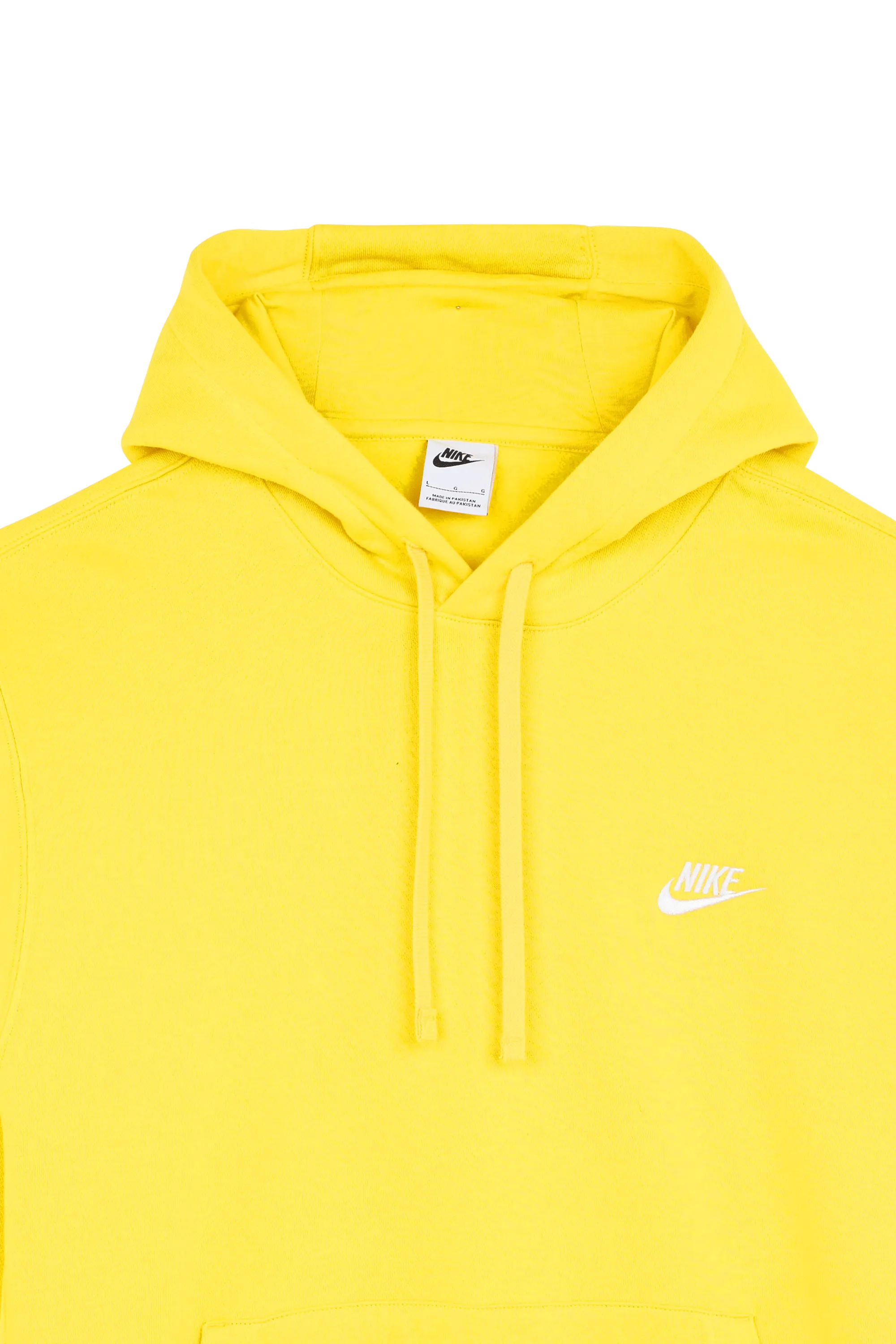 NIKE Hoodie NSW CLUB  Jaune