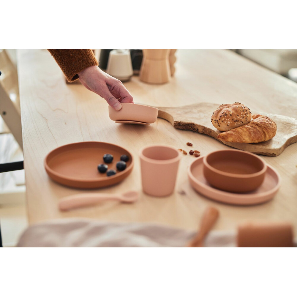 Jollein Dinerset Siliconen Pale Pink