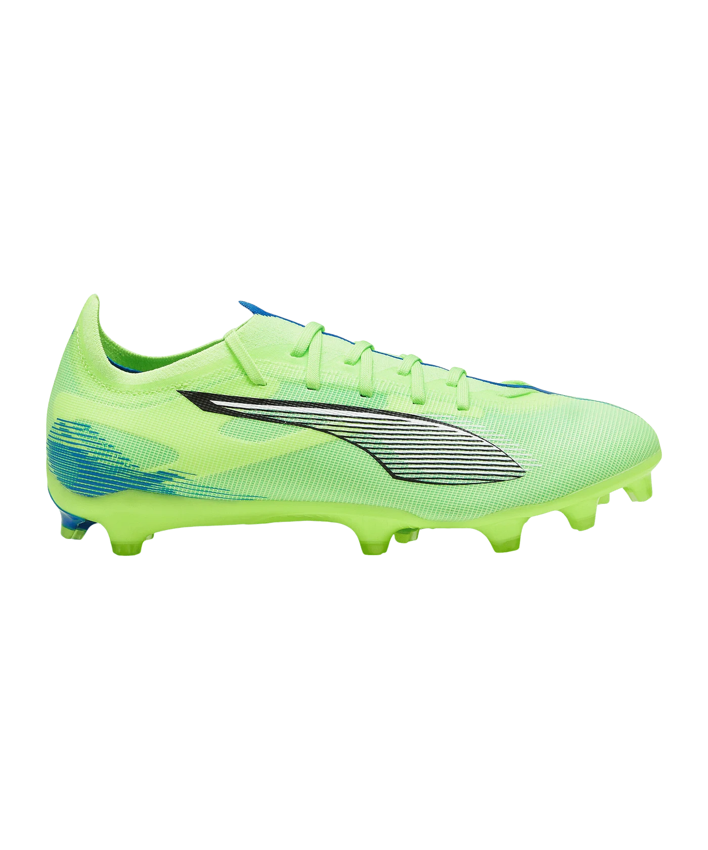 PUMA ULTRA 5 Match FG/AG Lights Out Grün Weiss F03