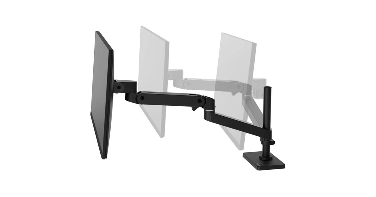 ErgotronLX Pro Desk Monitor Arm, Tall Pole monitorarm  (Zwart)