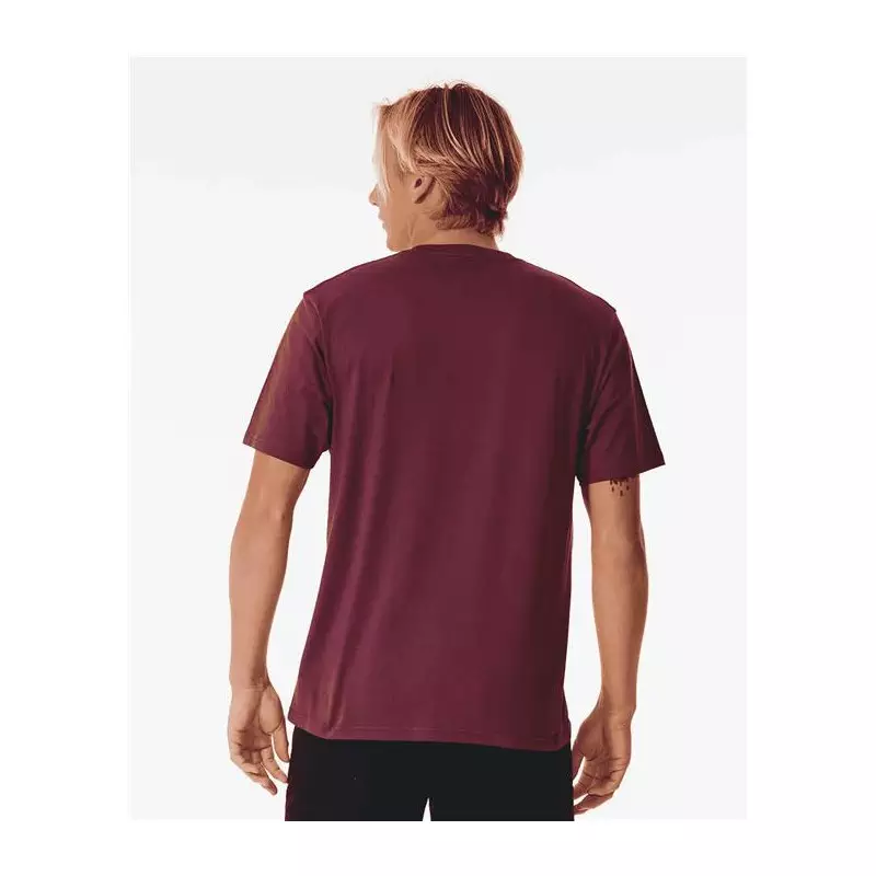 Teeshirt RIPCURL Pill Icon Tee Maroon