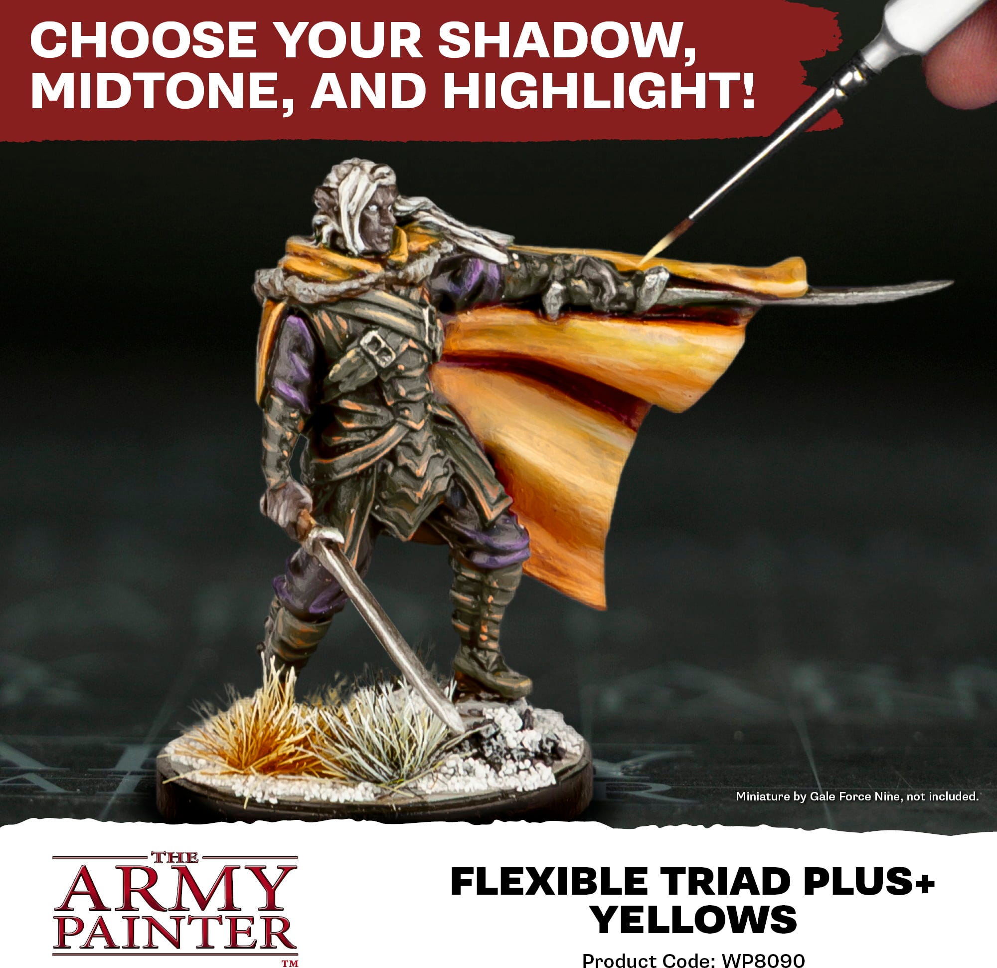 The Army Painter  Warpaints Fanatic: Yellow Flexible Triad PLUS+    Wenn Gelb nicht einfach nur Gelb sein soll