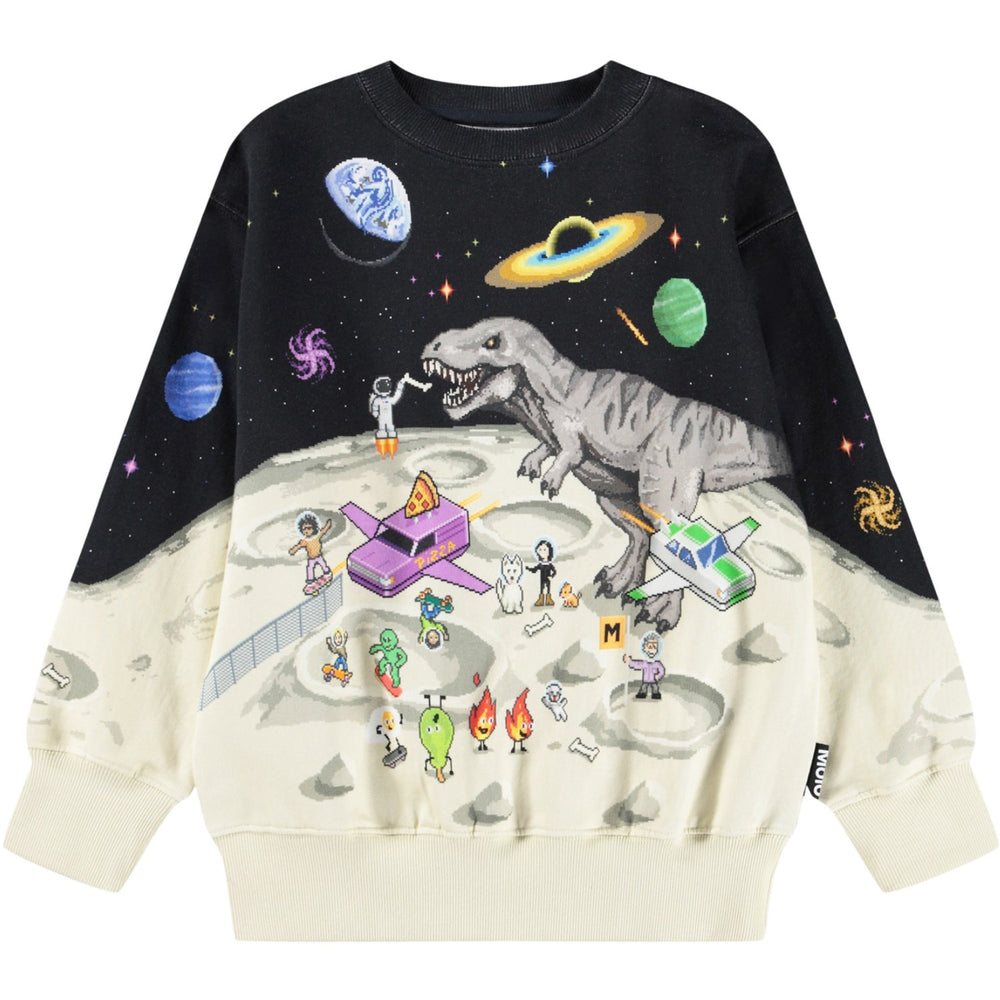 Køb Molo Pixel Moon Mattis Sweatshirt