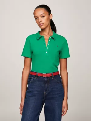 Polo Slim Piqué da Coleção 1985
