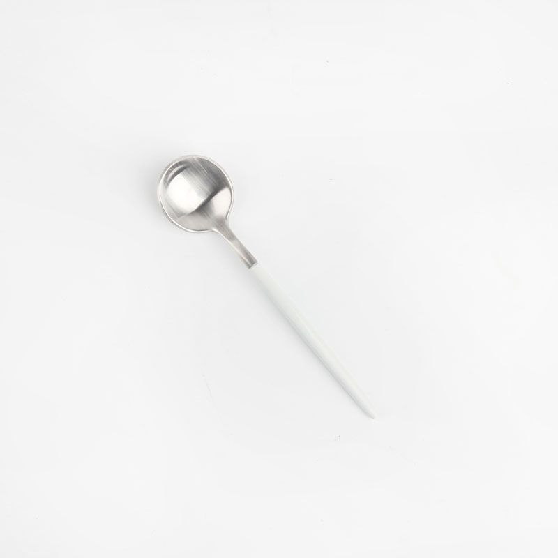 Hashi - Lepel / Vork / Mes / Dessertlepel van roestvrij staal