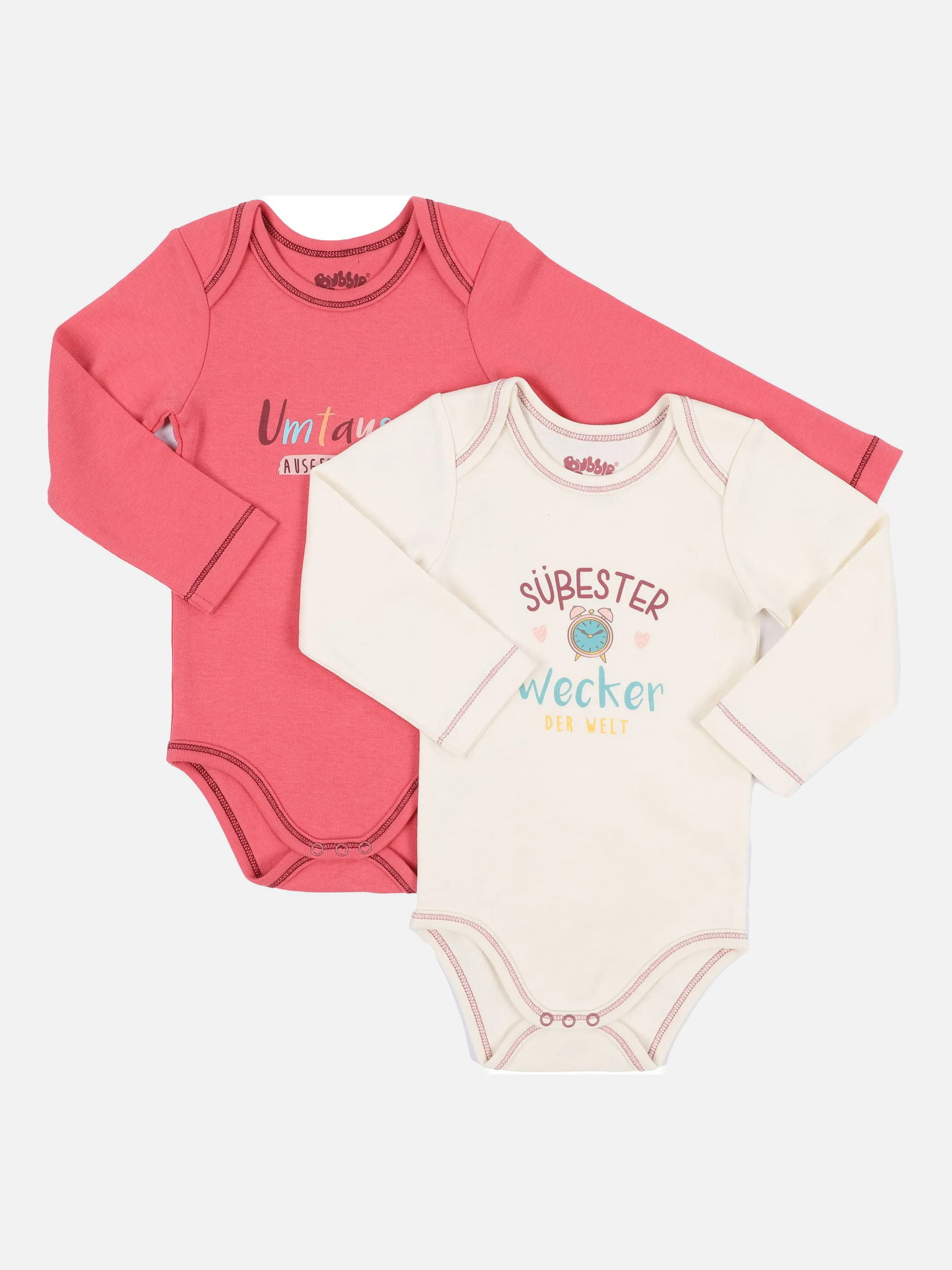 Baby Sprüche Body im 2er Pack