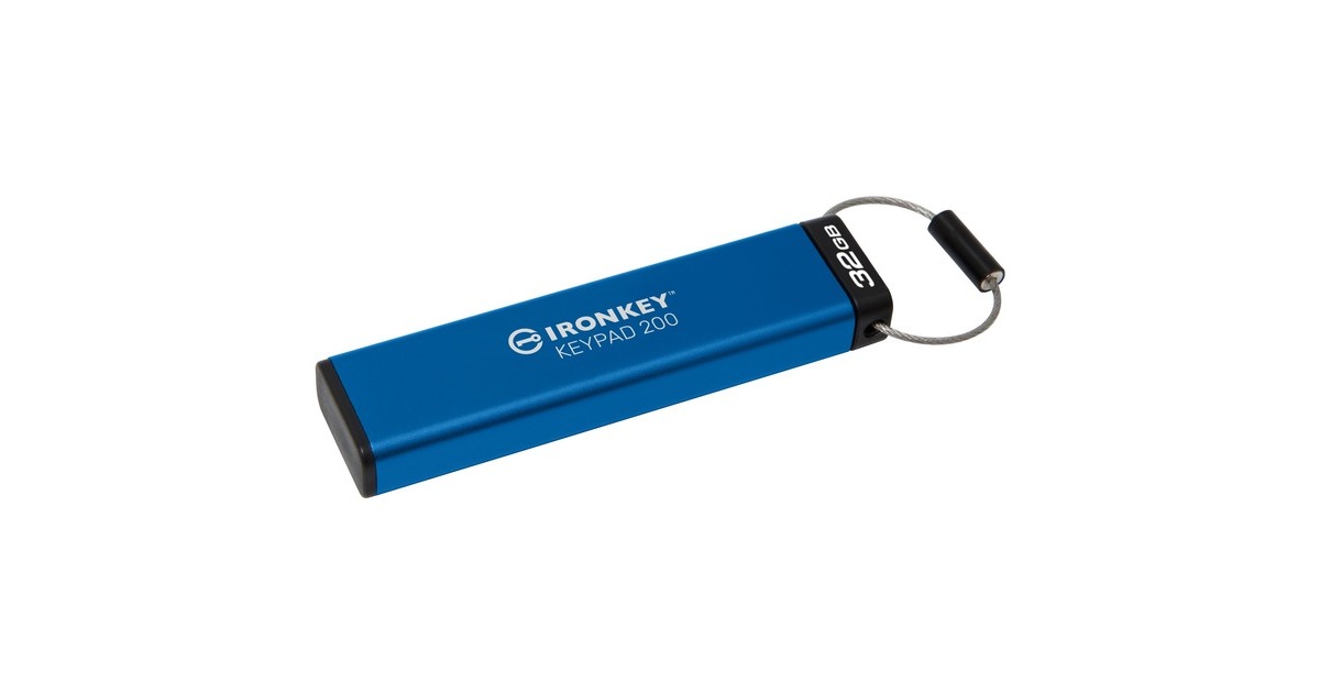 KingstonIronKey Keypad 200 32 GB usb-stick  (USB-A 3.2 Gen 1)