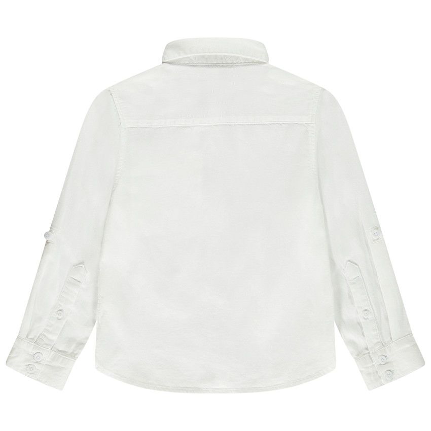 Chemise de cérémonie avec cravate pour garçon - Blanc
