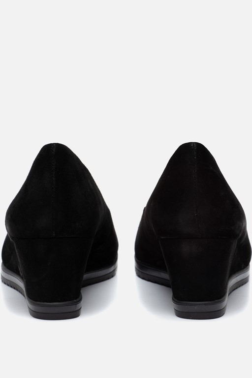 Tamaris Pumps Sleehak zwart Leer